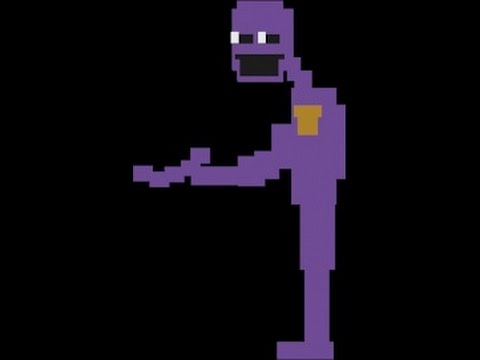 FNAF 3 purple guy's death mini-game 